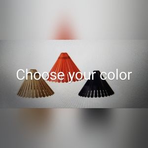 2 Ikea RYSSBY hanging wood pendent light shades. Choose from 2 colors.